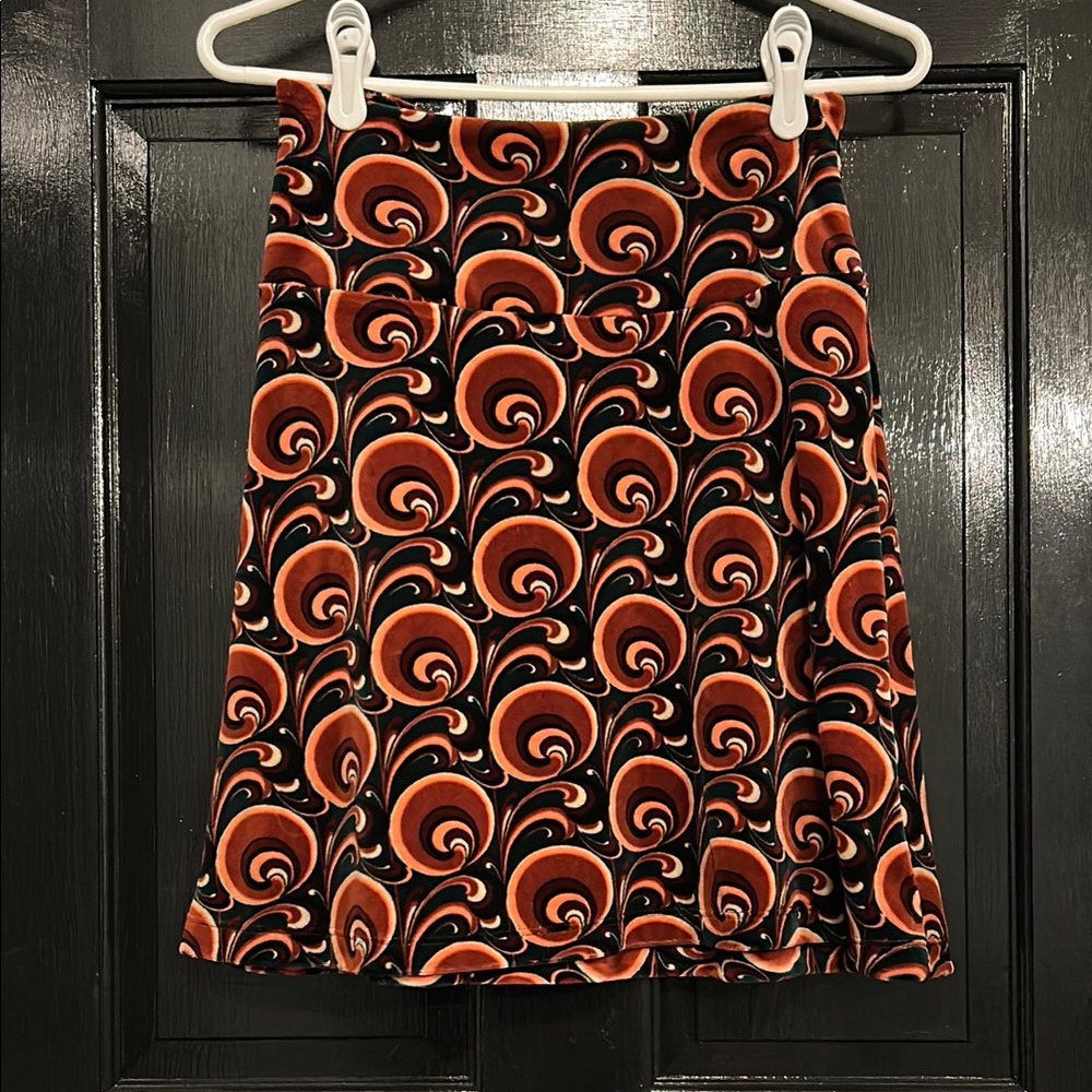 KING LOUIE Retro Velvet Skirt NWT Amsterdam